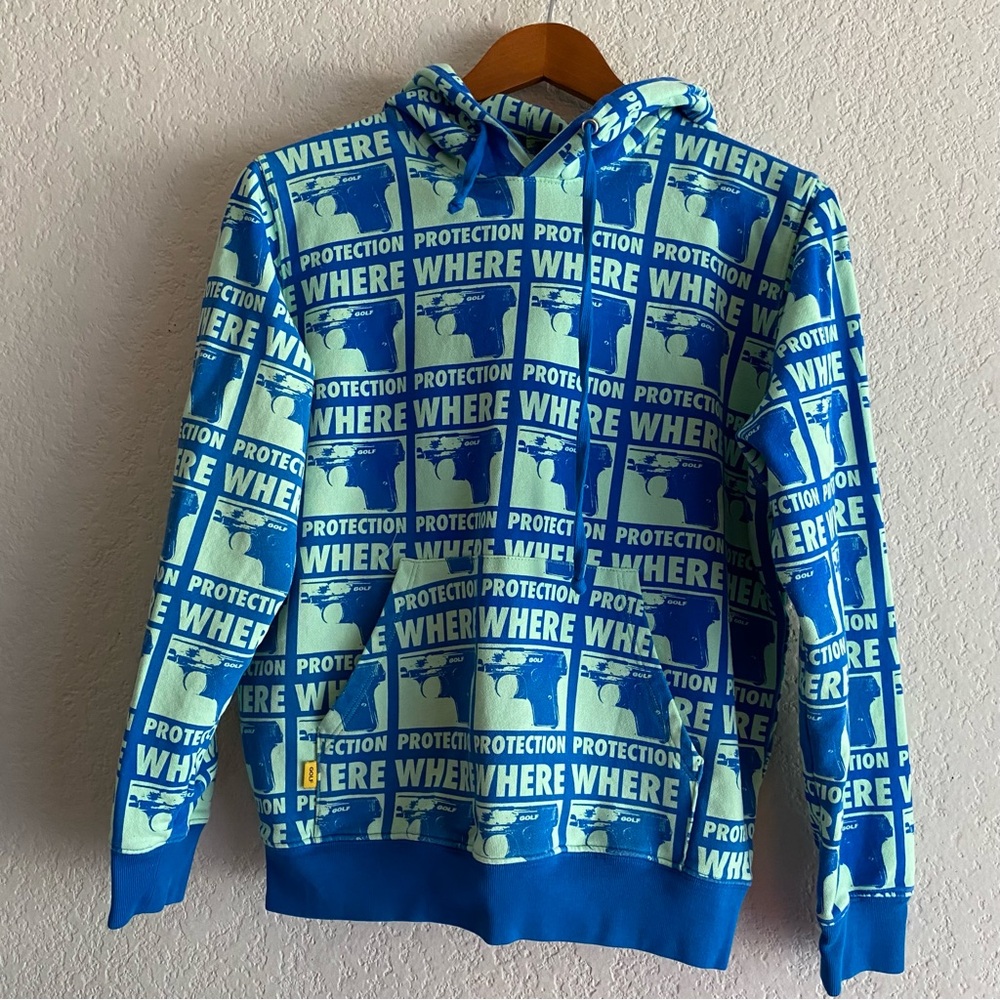 Golf Wang Blue Graphic Hoodie